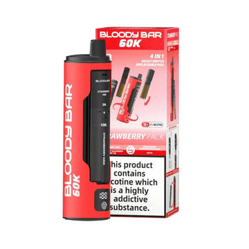 Bloody Bar 60K Puffs 4 in 1 Prefilled Pod Kit - Starting From £13.85